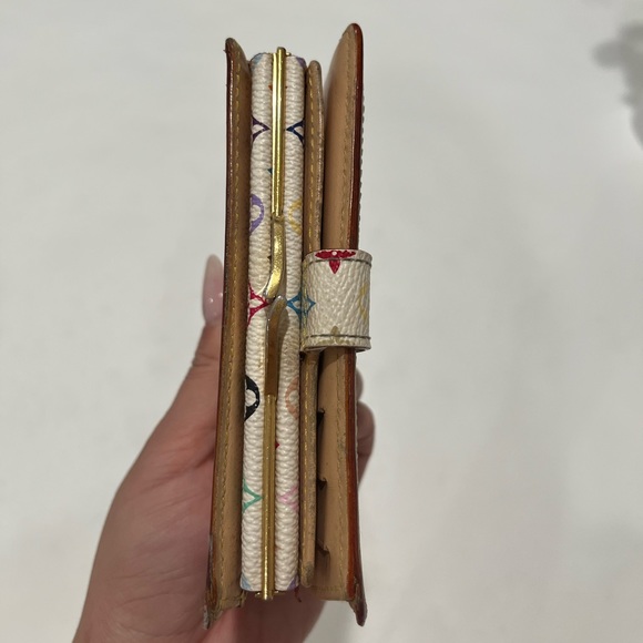 SOLD - Louis Vuitton Murakami Monogram Multicolor Porte-Monnair Viennois Wallet - Picture 4 of 13